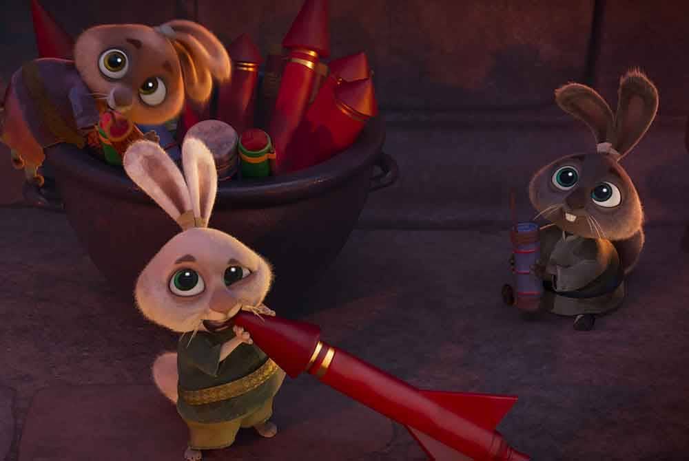 Antara babak menarik dalam Kung Fu Panda 4.