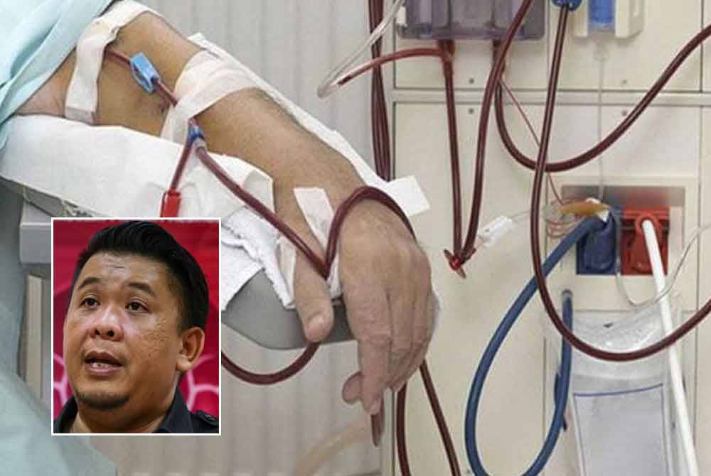 Sehingga kini kira-kira 4.7 juta individu mengalami CKD dan angka berkenaan membimbangkan. Gambar kecil: Lukanisman - Foto Bernama