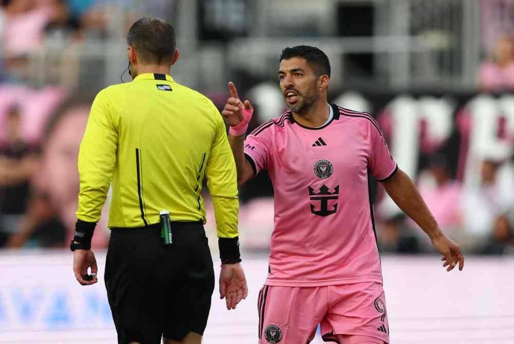 Luis Suarez gagal membantu Miami meraih kemenangan ke atas Montreal. Foto AFP