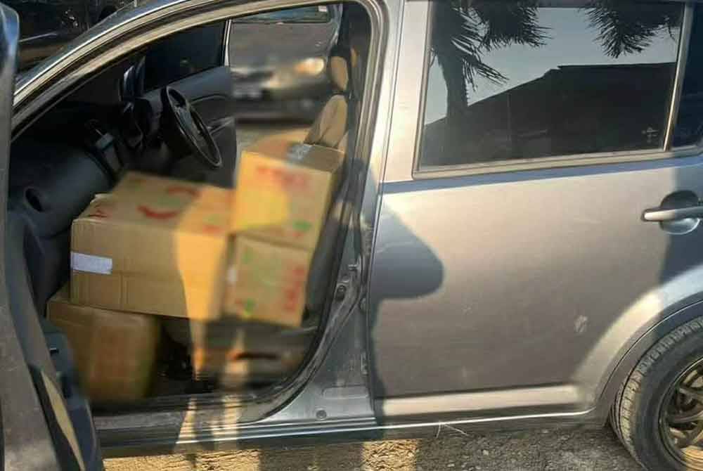 Nilai rampasan minyak masak dianggarkan RM2,337.50.