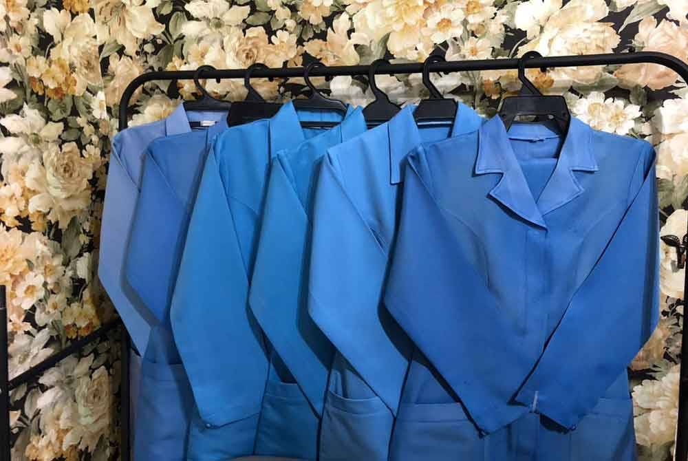 Antara pakaian yang siap digosok.