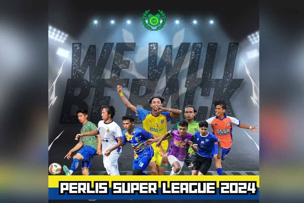 Semua pasukan yang berminat perlu mengikuti info-info terkini Liga Super Perlis 2024 di Laman Facebook Rasmi Majlis Sukan Negeri Perlis. - Foto: MSN Perlis