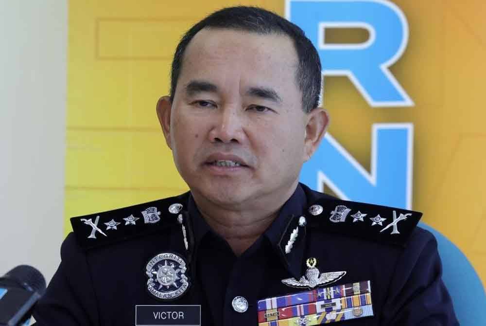 Komander ESSCOM, Datuk Victor Sanjos. Foto Bernama