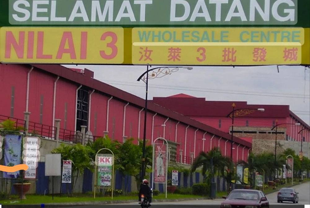 Nilai 3 antara lokasi ramai warga asing.