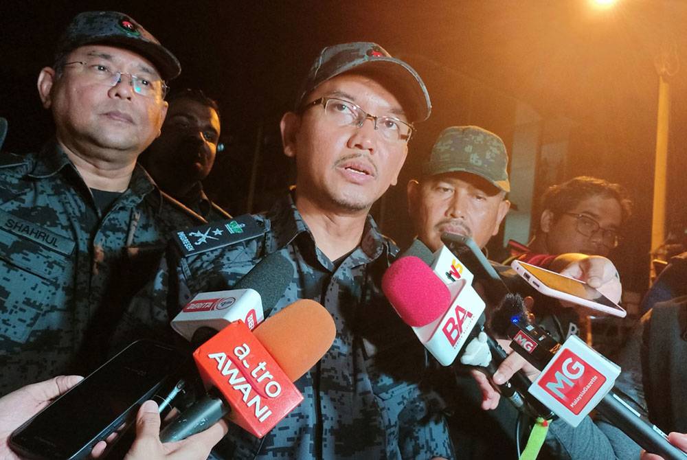 Meor Hezbullah dalam sidang akhbar pada Sabtu.