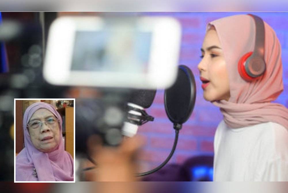 Sejak kebelakangan ini, trend penghasilan kandungan video dalam dialek-dialek negeri semakin popular dalam kalangan masyarakat Malaysia. (Gambar kecil: Nik Safiah Karim)