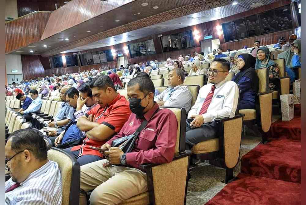 Sebahagian peserta yang hadir Seminar Keluarga Bahagia.