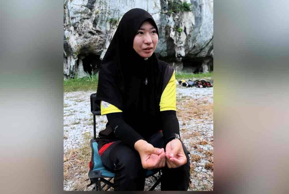Kanako Wakabayashi, 28, mengucap syahadah pada pertengahan tahun lepas. Foto Bernama