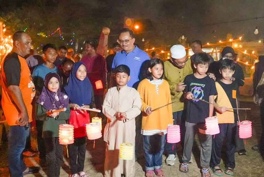 Sebahagian kanak-kanak yang memeriahkan hari pertama program Pelita Raya Terengganu (Peliter @TTI) 2024 malam Isnin.