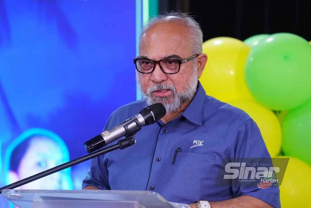 Rastam berucap ketika pelancaran Video Viral Raya 2024: ‘Minyak Maaf’ di Kompleks Kumpulan Karangkraf pada Isnin. Foto Sinar Harian - MOHD HALIM ABDUL WAHID