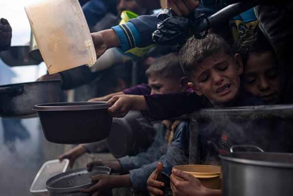 Dunia tidak boleh lagi berdiam diri kerana kanak-kanak di Palestin memerlukan gencatan senjata sekarang. - Foto fail AP