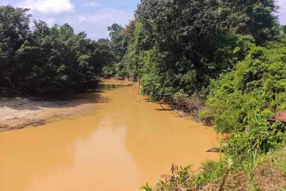 Lokasi aktiviti menuba udang galah dikesan. Foto Jabatan Perikanan Perak