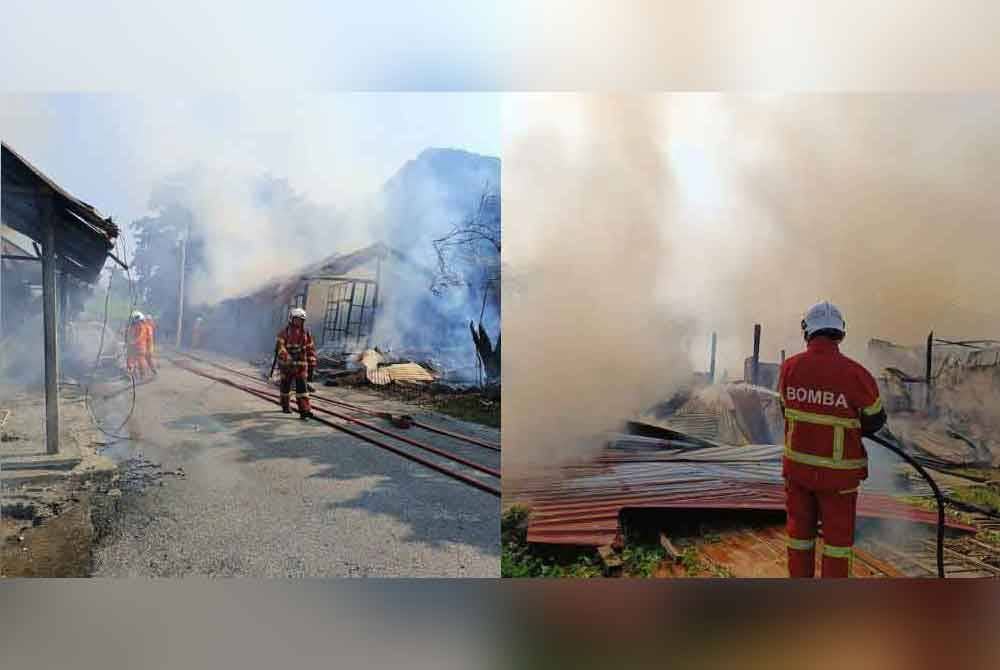 Anggota terlibat menggunakan konsep 'receo' dalam operasi berkenaan bagi mengelak kebakaran merebak.