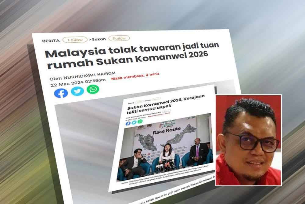 Laporan Sukan Sinar. Gambar kecil: Zainal Abidin