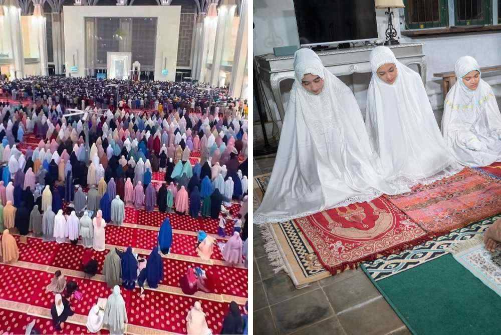 SEBAIKNYA, rapatkan saf ketika berjemaah dan elakkan saf daripada lompong.