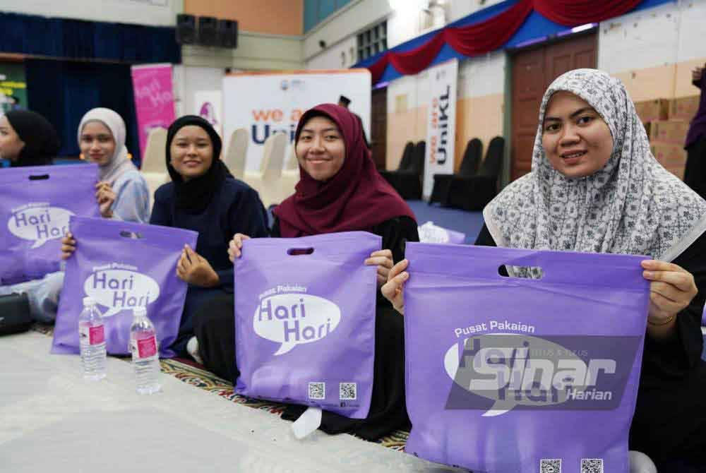 Sebahagian mahasiswa yang hadir pada program Iftar Untuk Mu Mahasiswa UniKL. Foto Sinar Harian-ROSLI TALIB