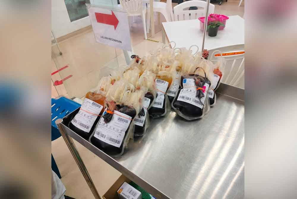 Penurunan pendermaan darah pada Ramadan direkodkan sebanyak 25 peratus.