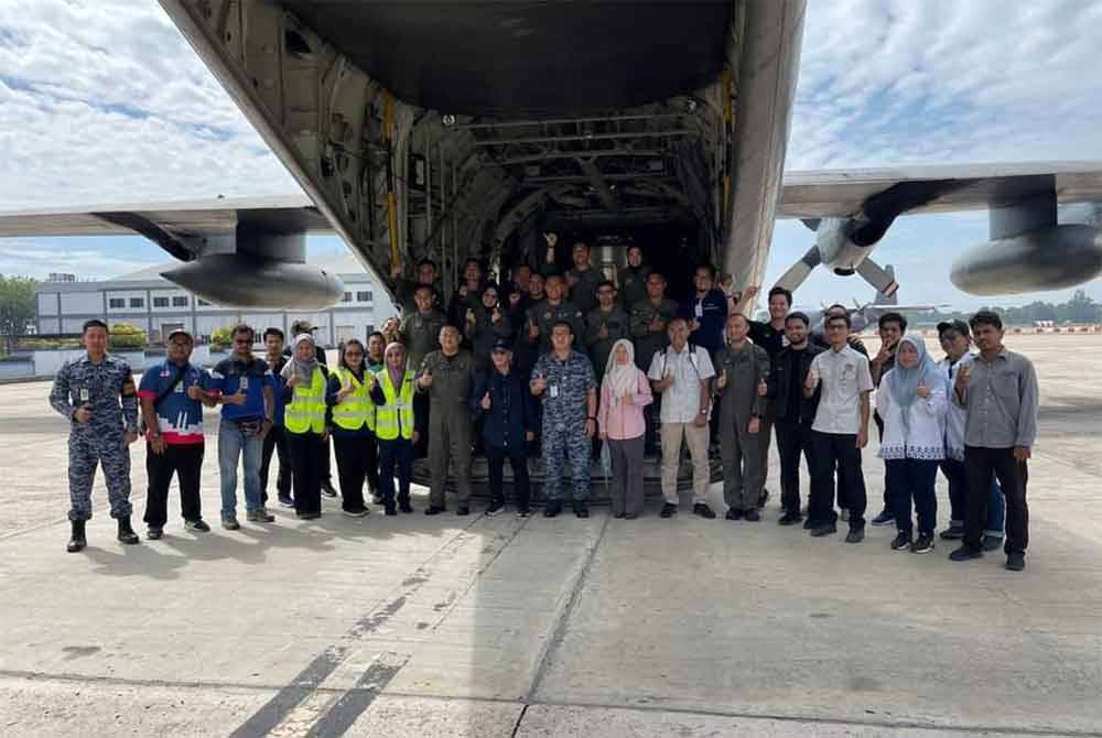 Hajiji memaklumkan TUDM yang berpangkalan di Labuan menyediakan sokongan logistik untuk operasi pembenihan awan di Sabah.