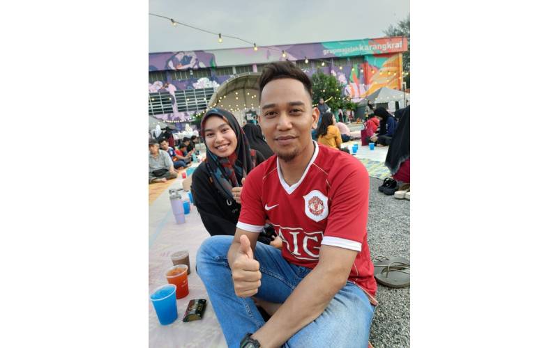 Muhamad Nor Amirul merupakan antara pengunjung yang baharu mendapat pendedahan tentang produk Kahf.