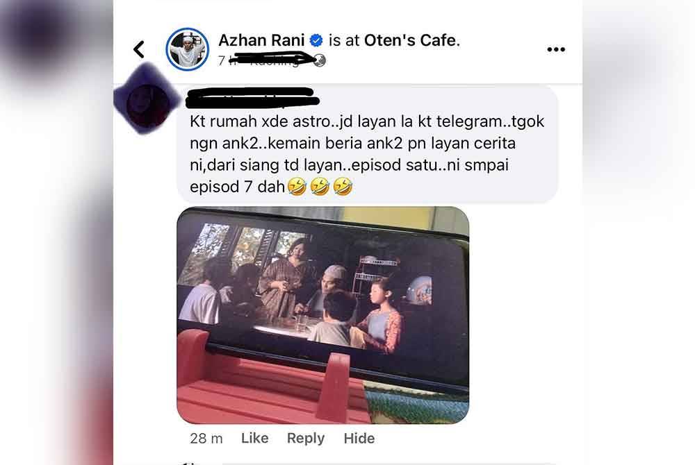 Antara pengakuan netizen.