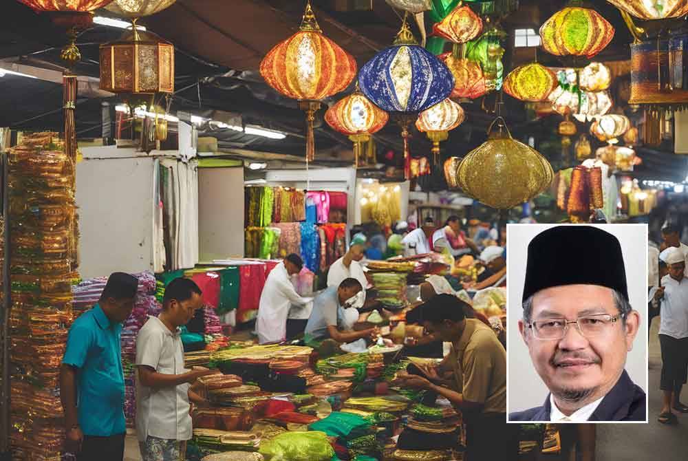 Dalam keghairahan menyambut kedatangan Syawal, umat Islam di negara ini diingatkan untuk tidak terleka dengan hanya memberi tumpuan terhadap persediaan Hari Raya Aidilfitri sehingga terlupa semakin berada di penghujung Ramadan.(Gambar hiasan) Foto dijana oleh AI 123rf, gambar kecil: Mohamad Sabri