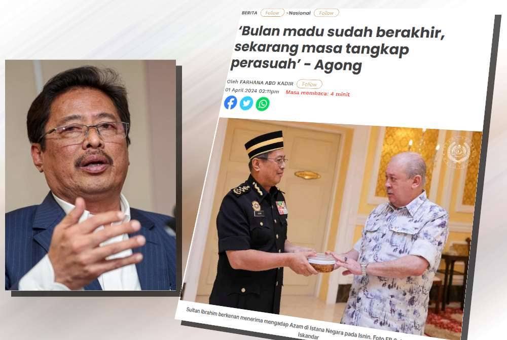 Azam (Laporan Sinar Harian pada Isnin.)