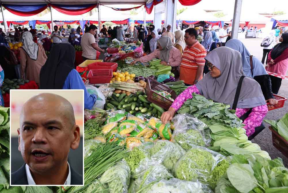 PJR Aidilfitri kali ini akan melibatkan jualan keperluan asas pada kadar potongan harga antara 10 hingga 30 peratus. Gambar kecil: Armizan