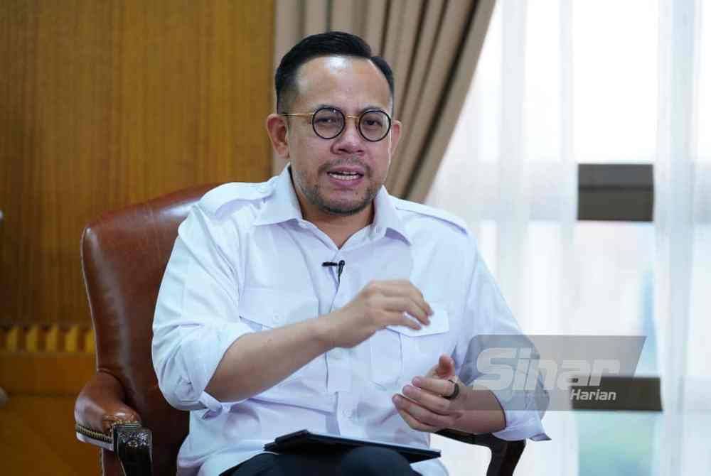 Steven pada sesi temu bual eksklusif bersama Sinar Harian di Putrajaya pada Selasa. Foto Sinar Harian/MOHD HALIM ABD WAHID