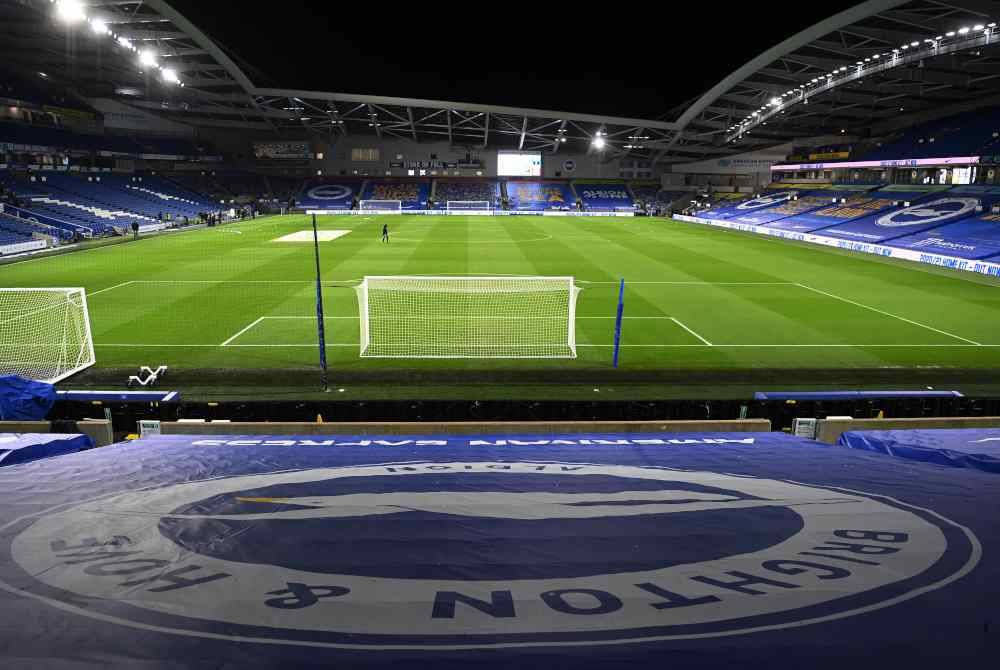 Stadium Komuniti American Express venue rasmi Brighton. Foto AFP