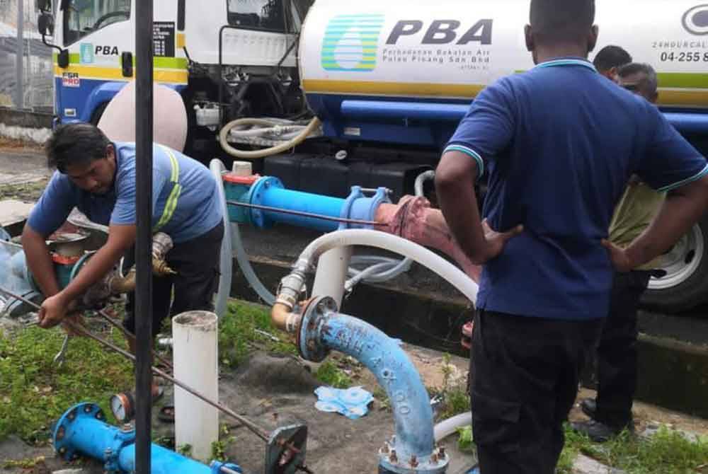 PBAPP akan menggerakkan kumpulan 13 lori tangki air sebagai langkah siap siaga untuk mengelak atau meminimumkan gangguan bekalan air tidak berjadual ketika musim Hari Raya Aidilfitri.