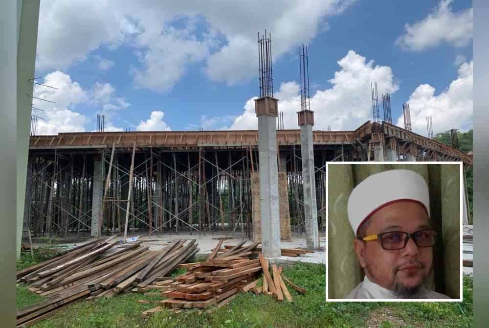 Kompleks Syeikh Niamat Yusof apabila siap kelak bakal menyediakan beberapa kemudahan antaranya dewan kuliah, dewan utama dan dewan seminar. Gambar kecil: Abul Khair Ayub