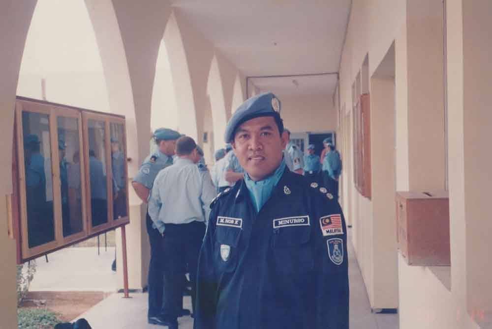 Mohd Nor tetap pulang beraya meskipun bertugas di luar negara.