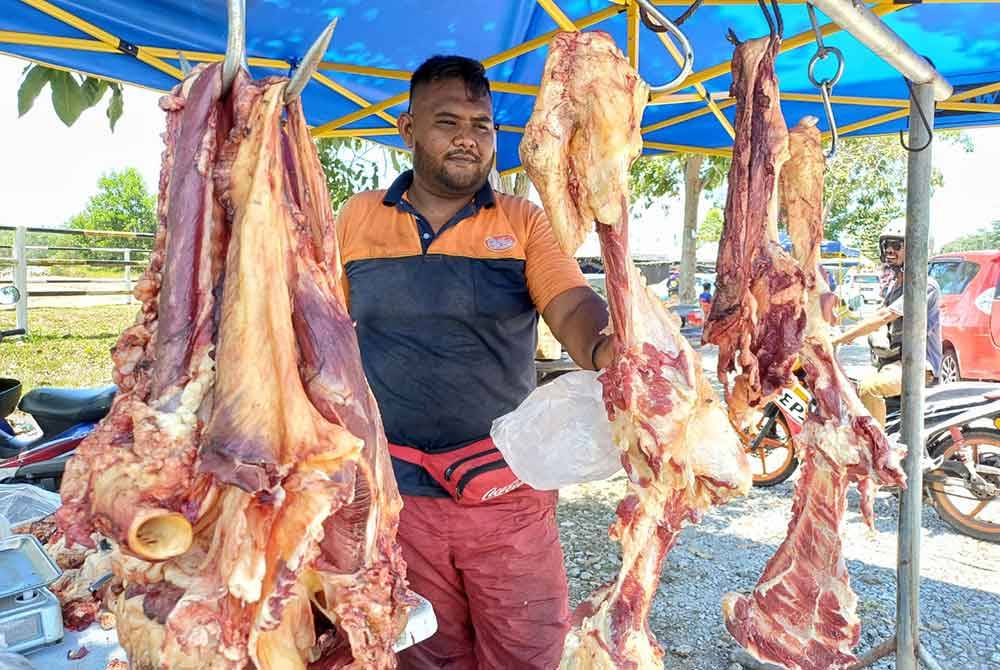 Mohd Hafizan memberitahu daging segar mendapat sambutan dua kali ganda ketika ditemui Sinar Harian pada Selasa.