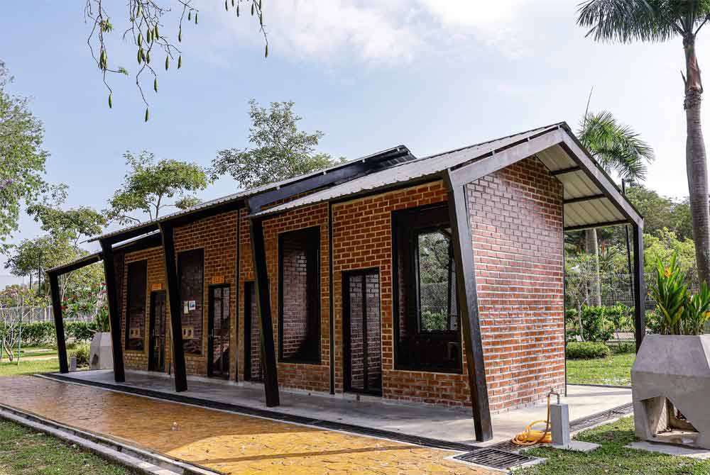 Bangunan untuk menempatkan kucing-kucing yang dikuarantin selama dua minggu bagi memastikan haiwan berkenaan tidak membawa sebarang penyakit yang boleh menjangkiti kucing lain. Foto Bernama