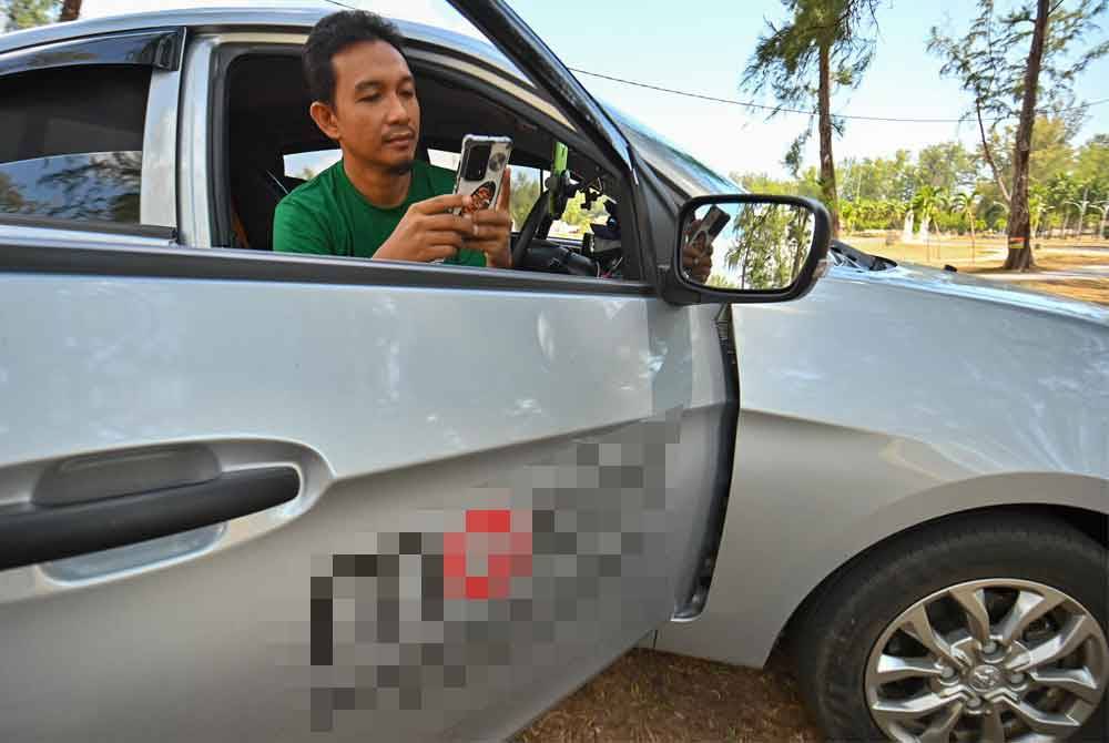 Yusof kini bekerja sebagai pemandu e-hailing