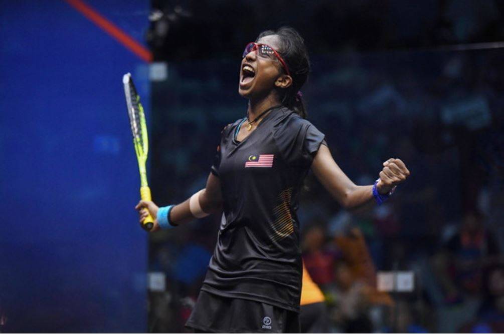 Sivasangari patut dijadikan contoh terbaik kepada atlet muda negara yang lain. Foto Bernama