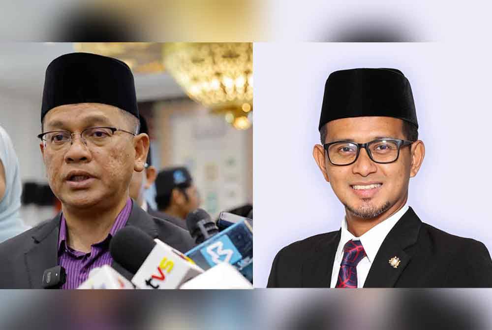 Mohd Na'im (kiri) dan Mohd Fared.