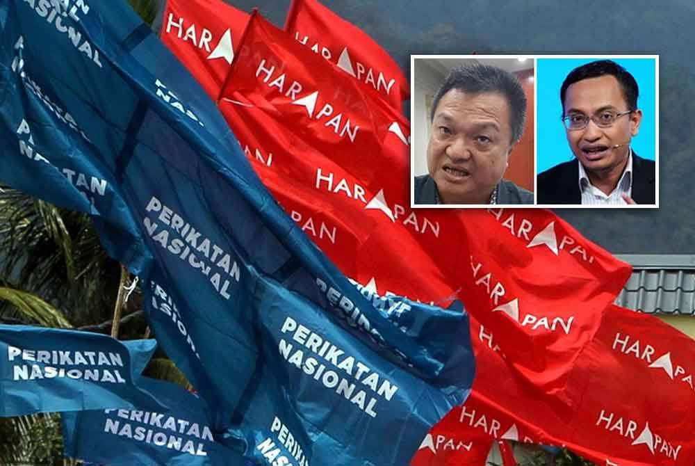 PN dan PH diramal meletakkan calon Melayu dalam PRK DUN Kuala Kubu Baharu pada 11 Mei depan. Gambar kecil dari kiri: Chin Huat dan Mohammad Tawfik