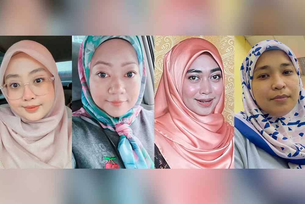 Gambar dari kiri: Zainur Shahira, Wazila, Ros Anis Nabila, Ayeesha