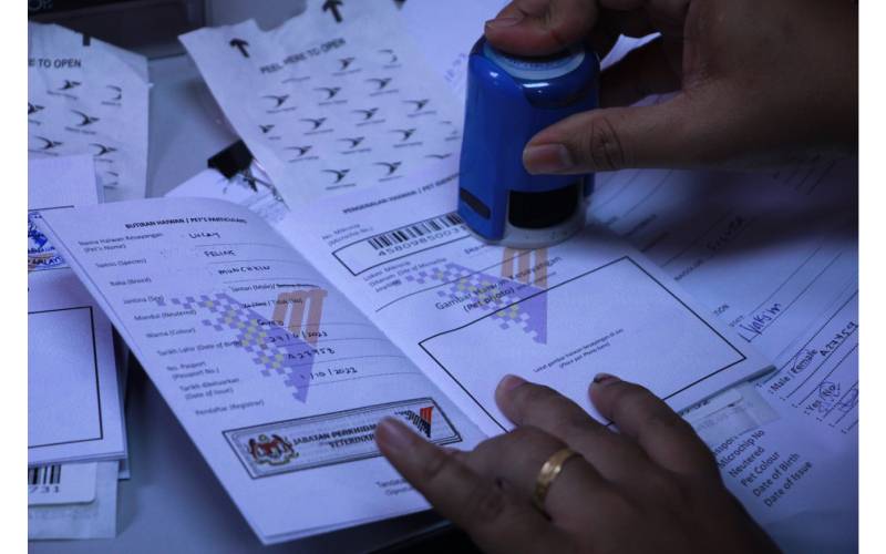 Pendaftaran pet passport turut disediakan sempena HVS 2024 di MAEPS, Serdang.