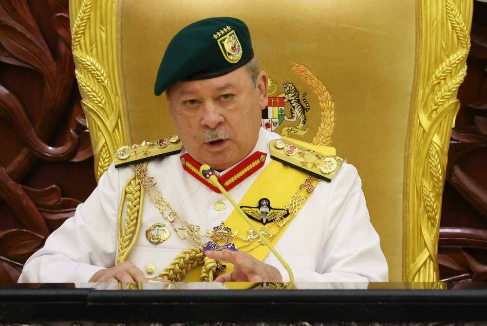 Yang di-Pertuan Agong, Sultan Ibrahim. Foto Bernama