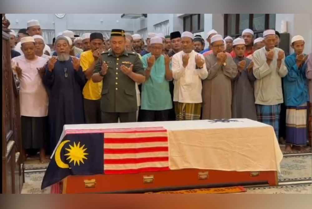 Solat jenazah Noor Rahiza dilakukan di Masjid Haji Nyak Gam Kampung Ruat pada malam Rabu.