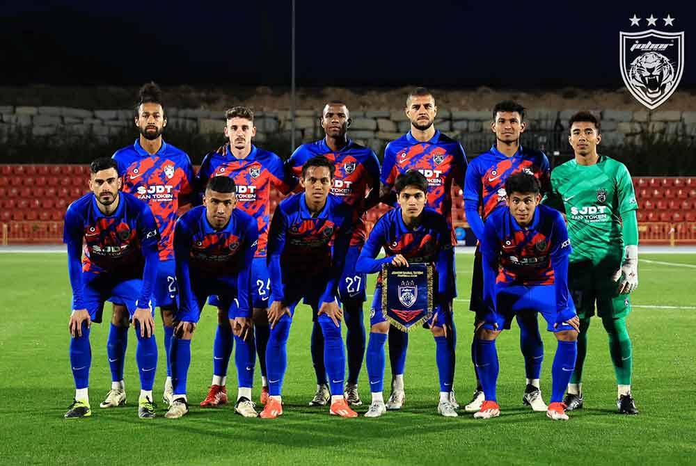 JDT sedang mengharungi aksi pra musim di Sepanyol. Foto JOHOR SOUTHERN TIGERS