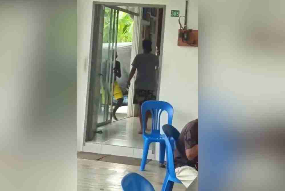 Antara rakaman video yang tular di media sosial berkaitan kes berkenaan.