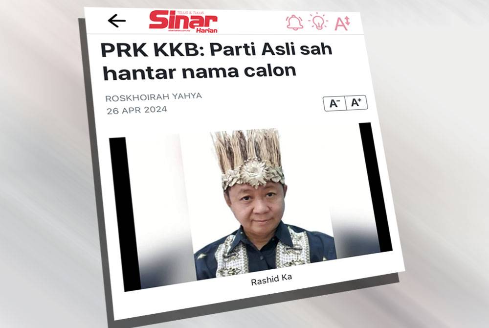 Laporan Sinar Harian.