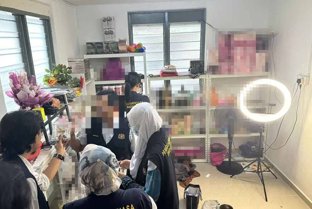 Serbuan dijalankan melibatkan tiga premis di Setapak, Kuala Lumpur dan sekitar Ampang, Selangor pada Khamis.