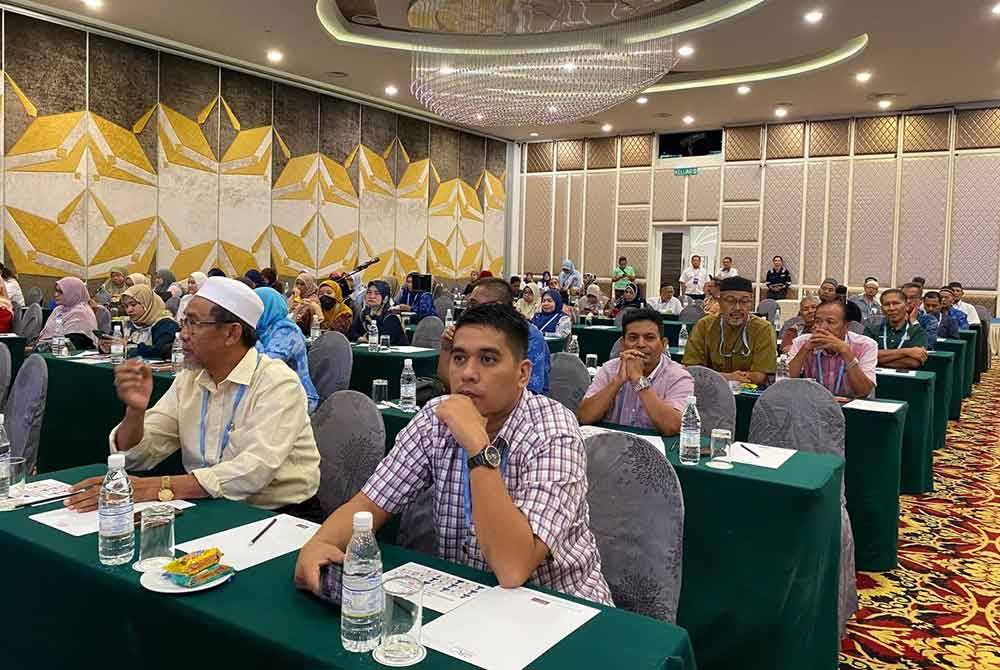 Sebahagian daripada ahli yang hadir pada Mesyuarat Agung Angkasa Negeri Kelantan.