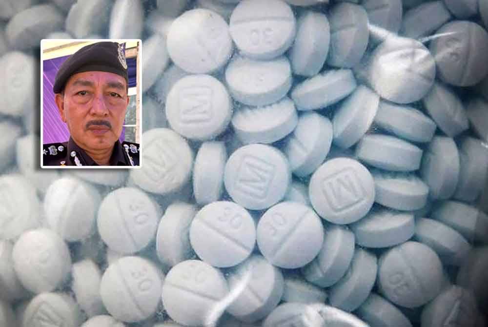 Fentanyl yang diproses dalam bentuk tablet. (Gambar kecil: Muhamad Zaki) Gambar internet