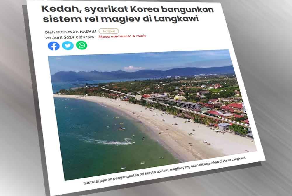 Laporan Sinar Harian pada Isnin.
