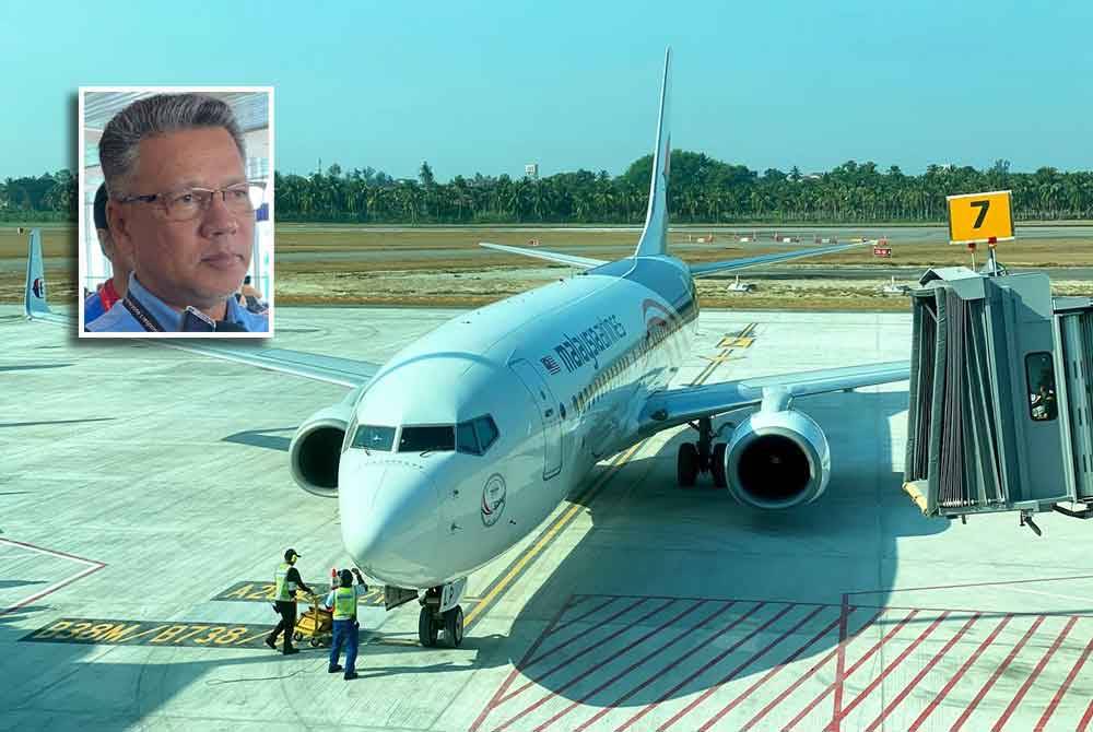 Lapangan Terbang Sultan Ismail Petra (LTSIP) Pengkalan Chepa di Kota Bharu sedia menerima penerbangan antarabangsa hujung tahun ini. Gambar kecil: Kamaruzzaman